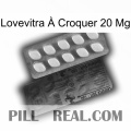 Lovevitra À Croquer 20 Mg 34